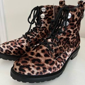 True Craft cheetah print boots. NWOT.